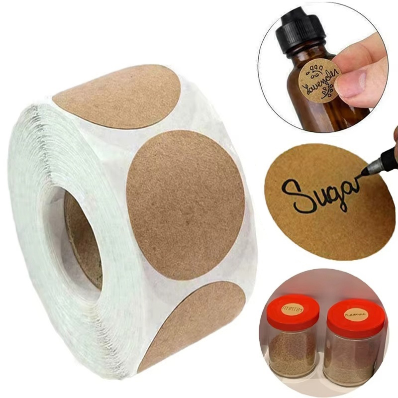 Kitchen.Baking Labels - 1 рулон круглых самоклеящихся наклеек из