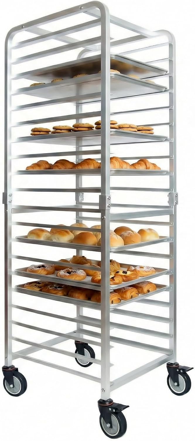 Коммерческая 20-ярусная тележк – обзор и цена Kitchen Baking Pans